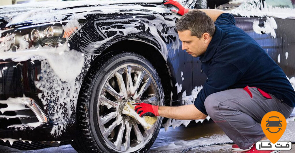 کارواش سیار آبی مت کار