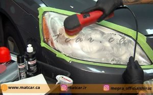 پولیش چراغ خودرو سوناکس SONAX