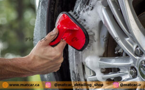 برس تمیز کننده لاستیک مادرز مدل Mothers Tire Brush 156000