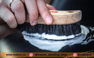 برس پارچه و چرم سوناکس Sonax Textile & Leather Brush