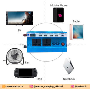 اینورتر هوشمند خودرو 700 وات CRONY