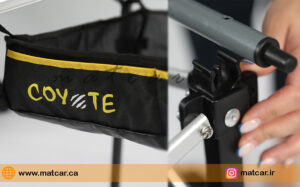میز آلومینیومی تاشو کایوت COYOTE سایز لارج
