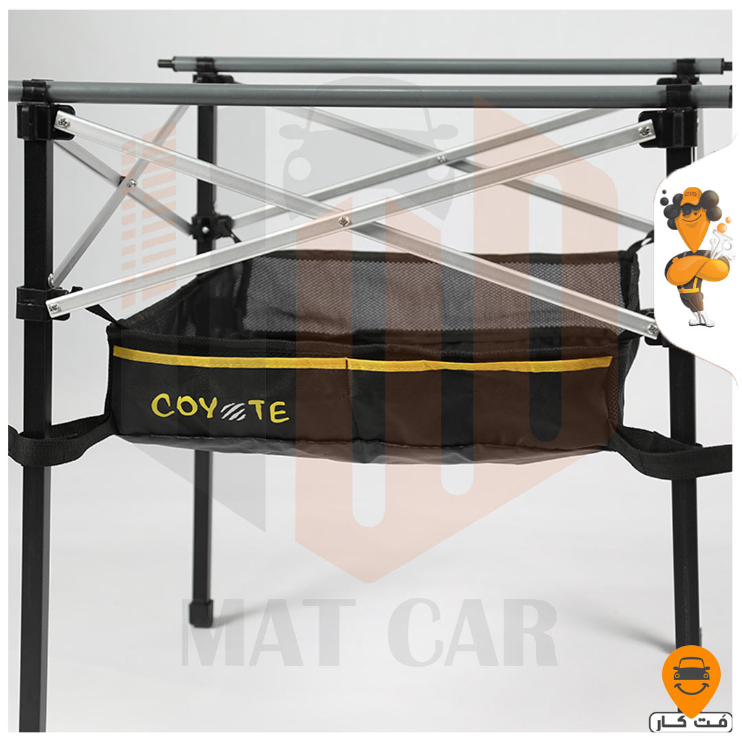 میز آلومینیومی تاشو کایوت COYOTE سایز لارج