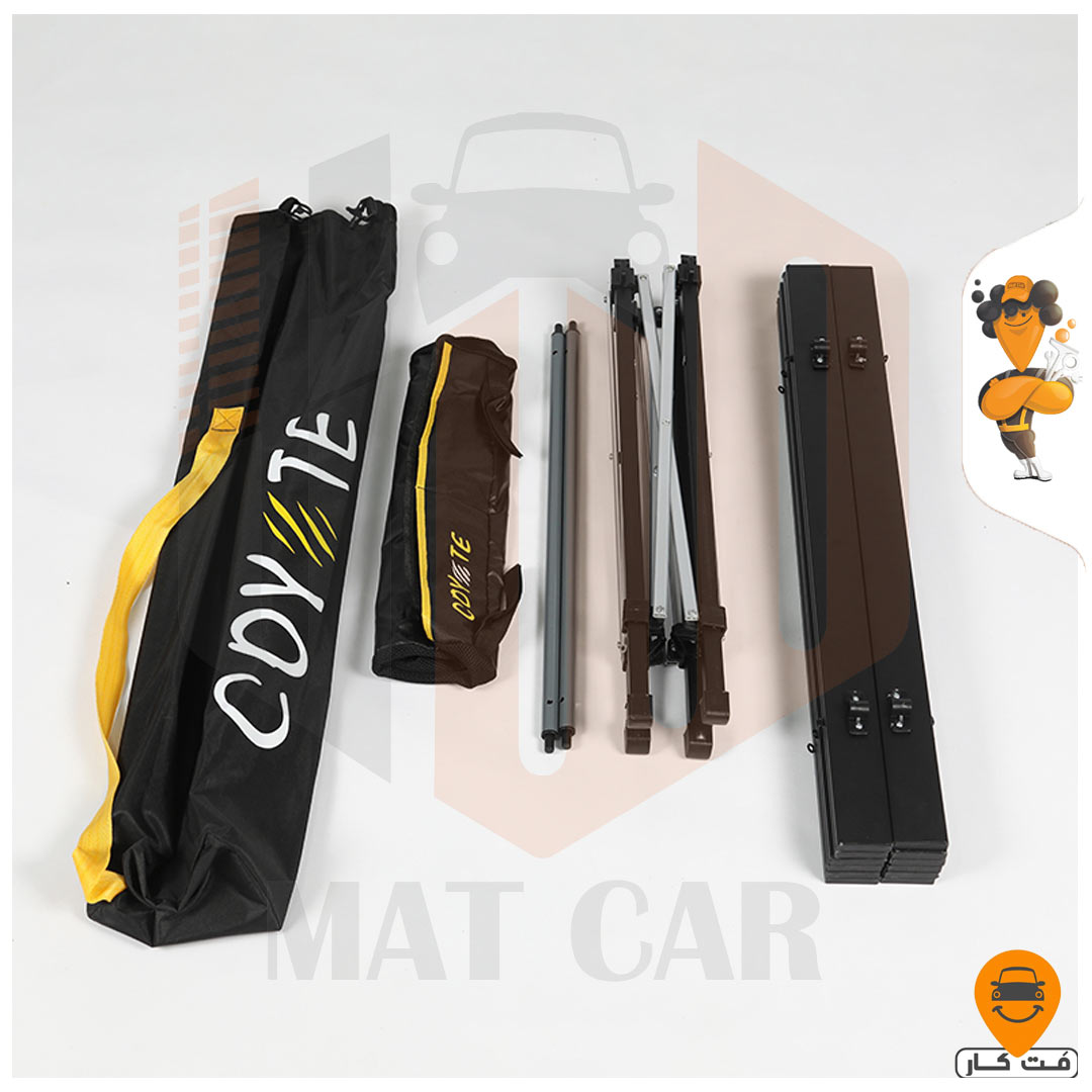 میز آلومینیومی تاشو کایوت COYOTE سایز لارج