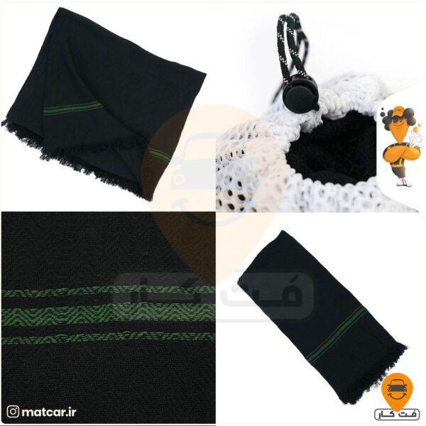 حوله اردوخ مشکی ORDOKH TOWEL