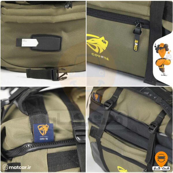کوله پشتی سفری 60 لیتر کایوت Duffle Bag