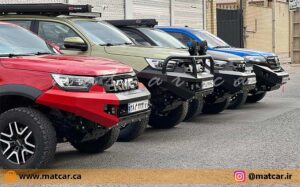 سپر جلو فولادی KMC T8 کمل آفرود