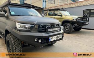 سپر جلو فولادی KMC T8 کمل آفرود با گارد
