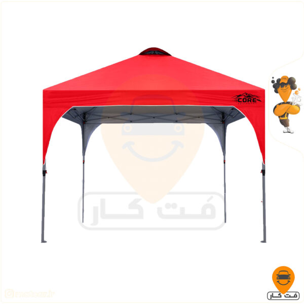 سایبان کمپینگ اتوماتیک CORE قرمز مدل INSTANT CANOPY 10'FT X 10'FT