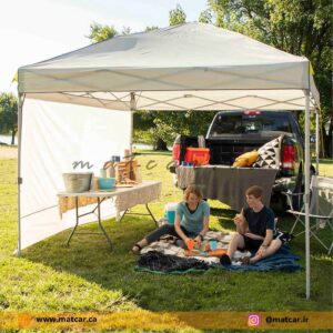 سایبان و آفتابگیر مسافرتی CORE مدل 10ft x 10ft Sun Wall Accessory