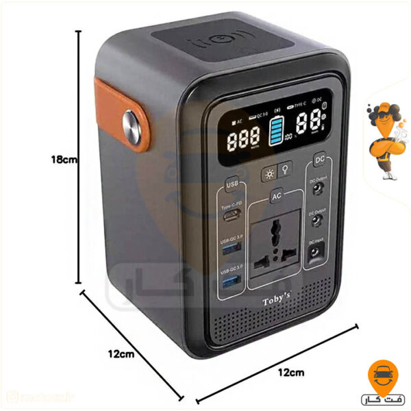 پاور استیشن توبیز مدل TBS 60A با اینورتر چندکاره 300V