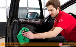 دستمال مایکروفایبر شیشه و داخل خودرو سوناکس Sonax