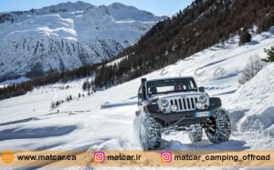 آفرود در زمستان