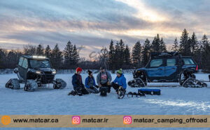 آفرود در زمستان