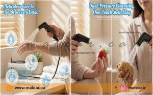 دوش مسافرتی قابل حمل Bidet