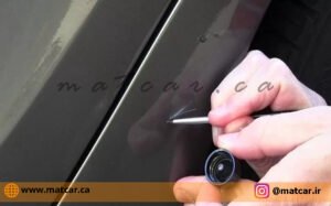 لیسه گیری رنگ خودرو