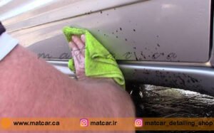پاک کردن قیر از خودرو
